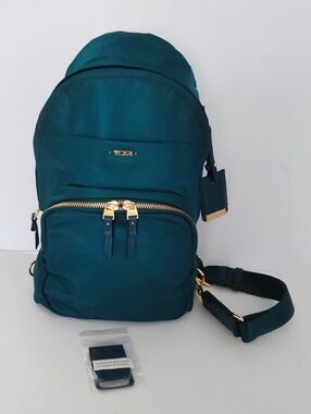 New. The Tumi Voyageur Nadia Convertible Nylon Backpack/Sling.